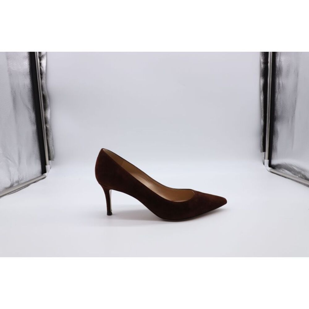 Gianvito Rossi 70 Pumps in Brown Suede